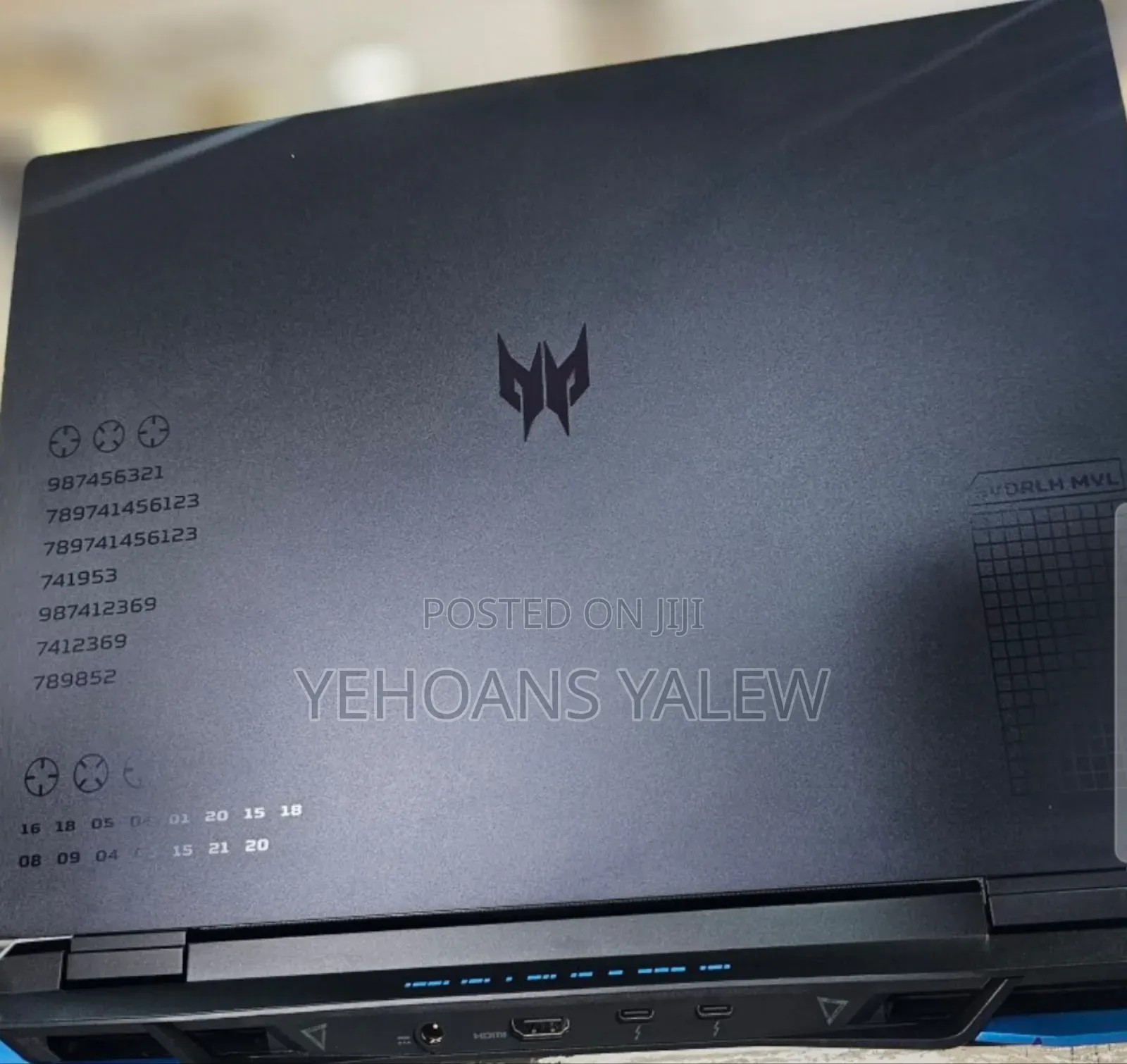 New Laptop Acer Predator Helios 300 16GB Intel Core i9 SSD 1T