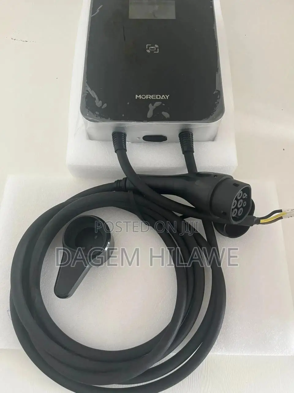 7kw Smart Ev Charger Rfid, Wi-Fi App Control, 16-32a Adjustable