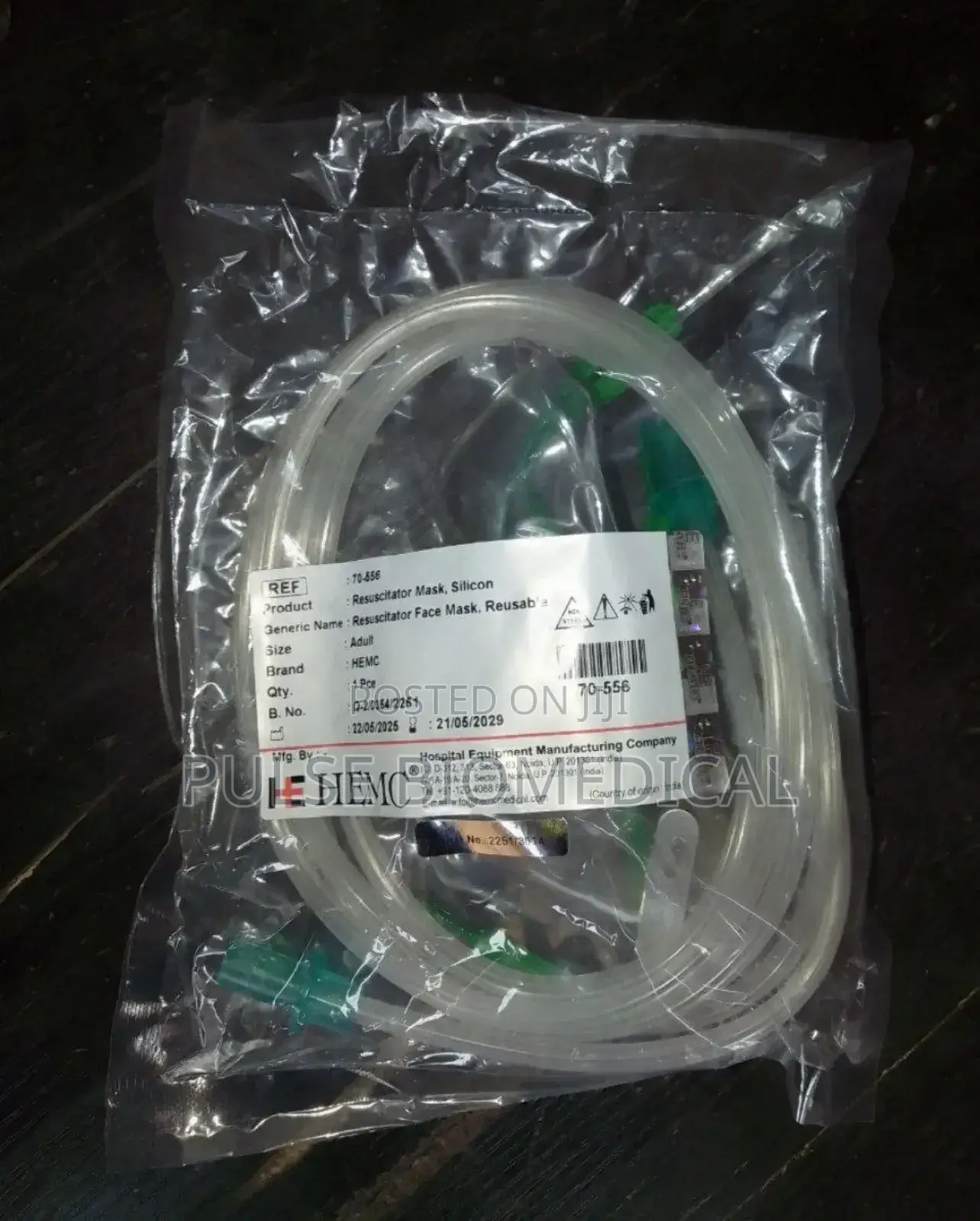 Oxygen Face Mask
