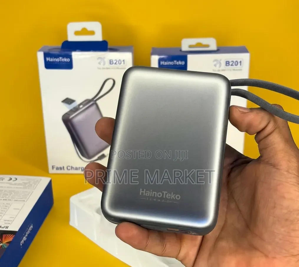 Hainoteko B201 Power Bank | 20000mah Capacity and 22.5w Fast Charging