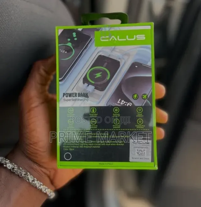 Calus Fast10max 10,000mah Magnetic Power Bank+Stand 22.5w Fast Charge