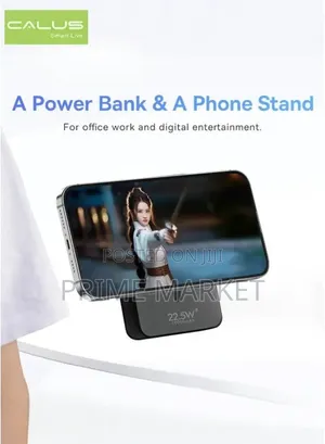 Calus Fast10max 10,000mah Magnetic Power Bank+Stand 22.5w Fast Charge