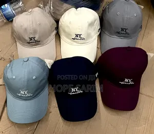 Ny Adventure" Embroidered Baseball Caps