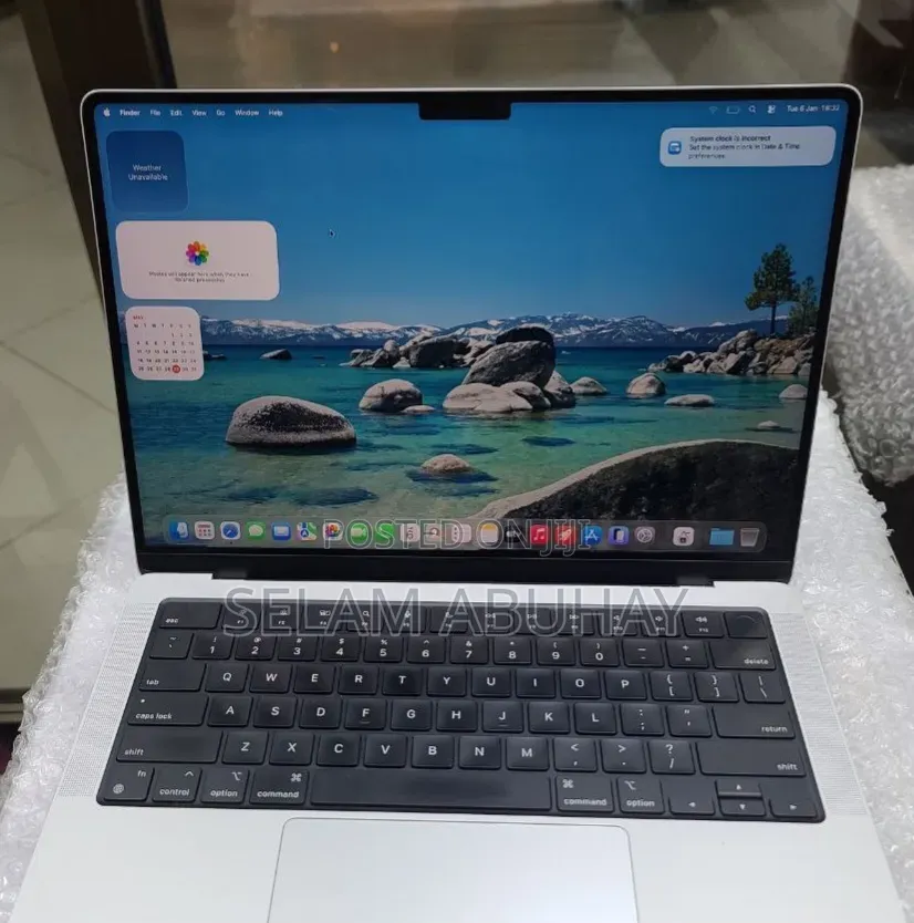 New Laptop Apple MacBook Pro 2021 M1 16GB Apple M1 Pro SSD 512GB