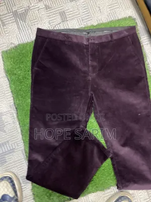 Men's Premium Plum Purple Corduroy Pants