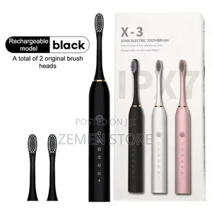 Sonic Electric Toothbrush With 4 Replacement Heads የጥርስ መፋቂያ