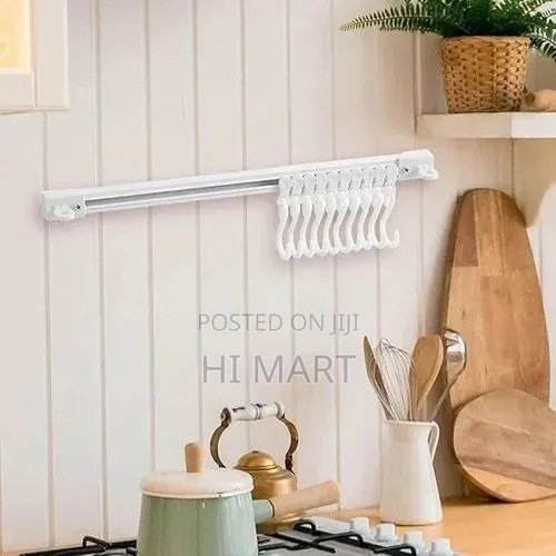 Modern Sliding S Hooks For Kitchen Cabinet