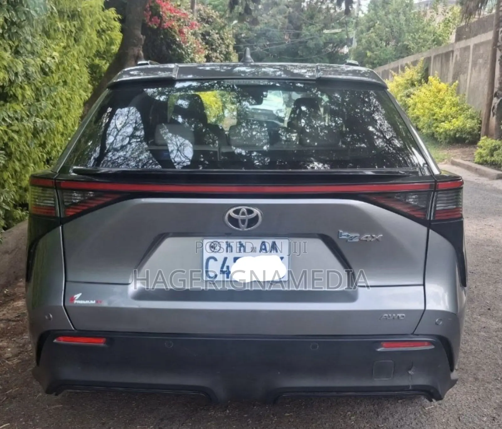 Toyota bZ4X 2022 Gray