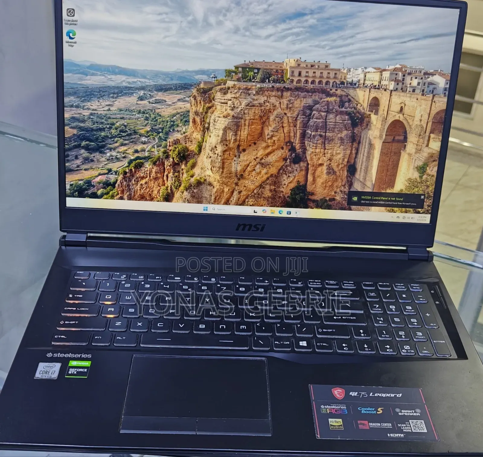 New Laptop MSI 16GB Intel Core i7 SSD 512GB
