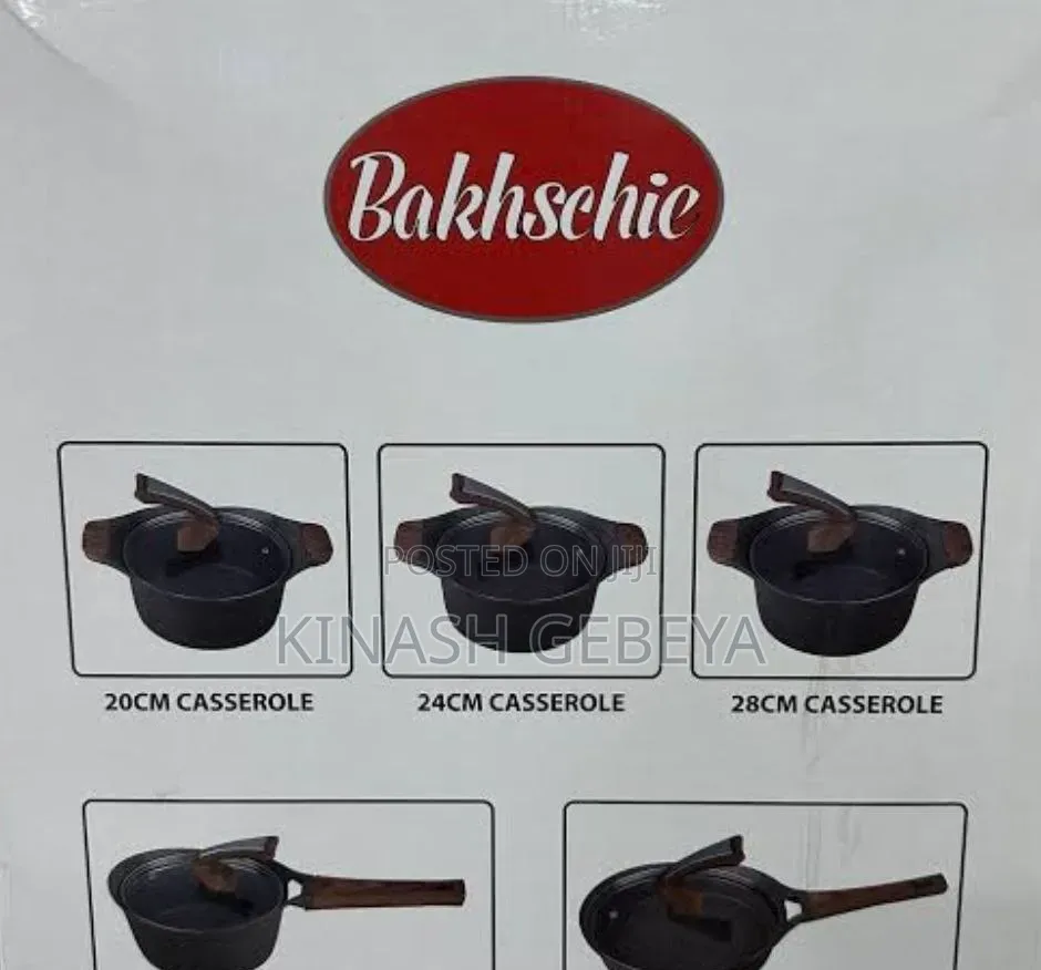 Bakhsehie 10pcs Granite Cookware Set