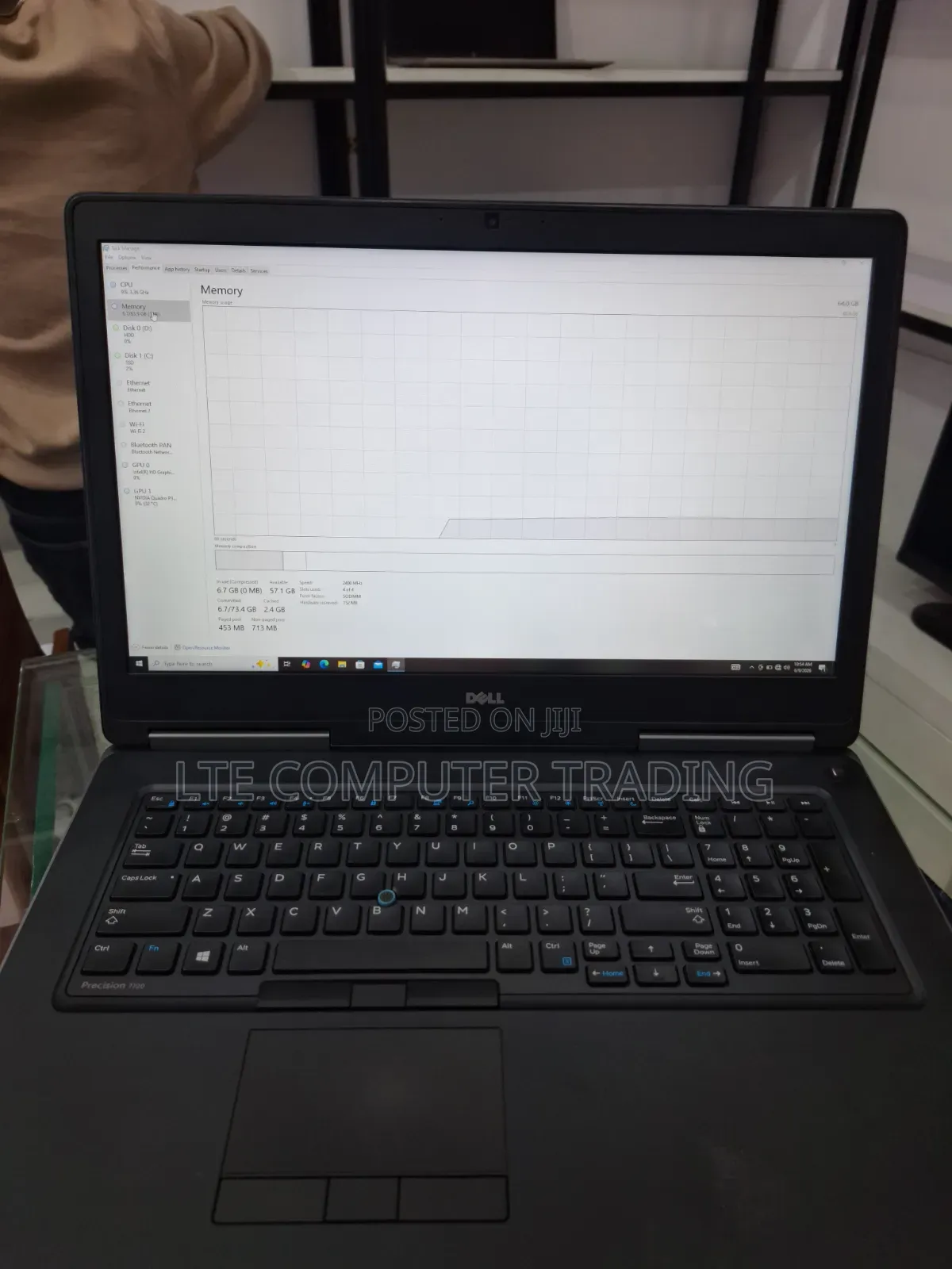 New Laptop Dell Precision 7720 64GB Intel Core i7 HDD+SSD 1.5T