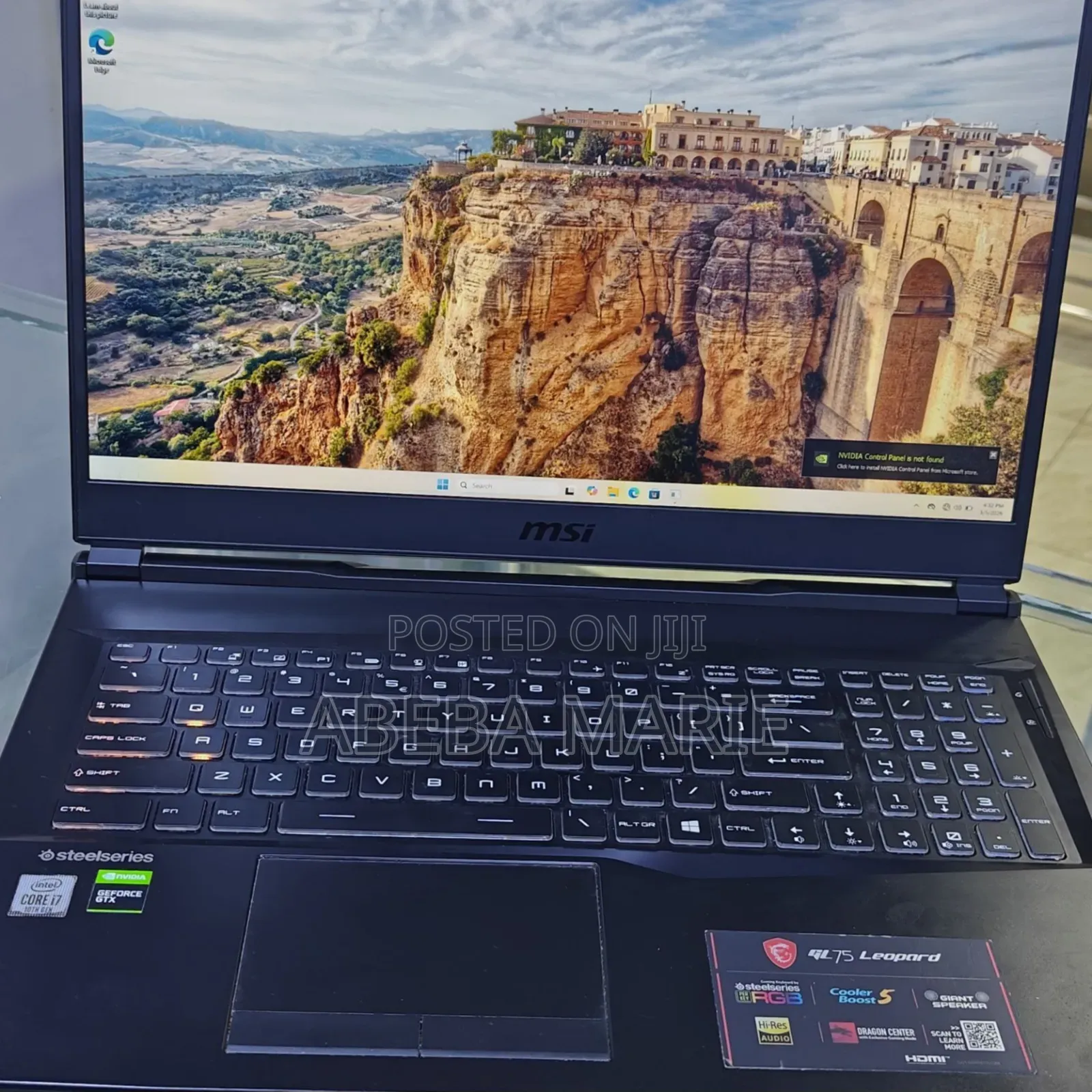 New Laptop MSI GP75 Leopard 16GB Intel Core i7 SSD 512GB