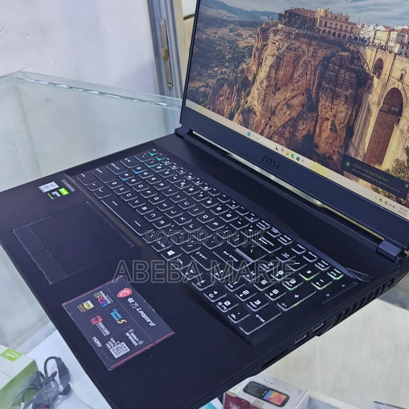 New Laptop MSI GP75 Leopard 16GB Intel Core i7 SSD 512GB