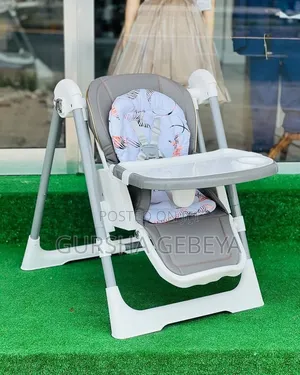 【5-in-1 High Chair Multifunction】 ከመመገቢያነት በተጨማሪ ዥዋዥዌ የሚሆን