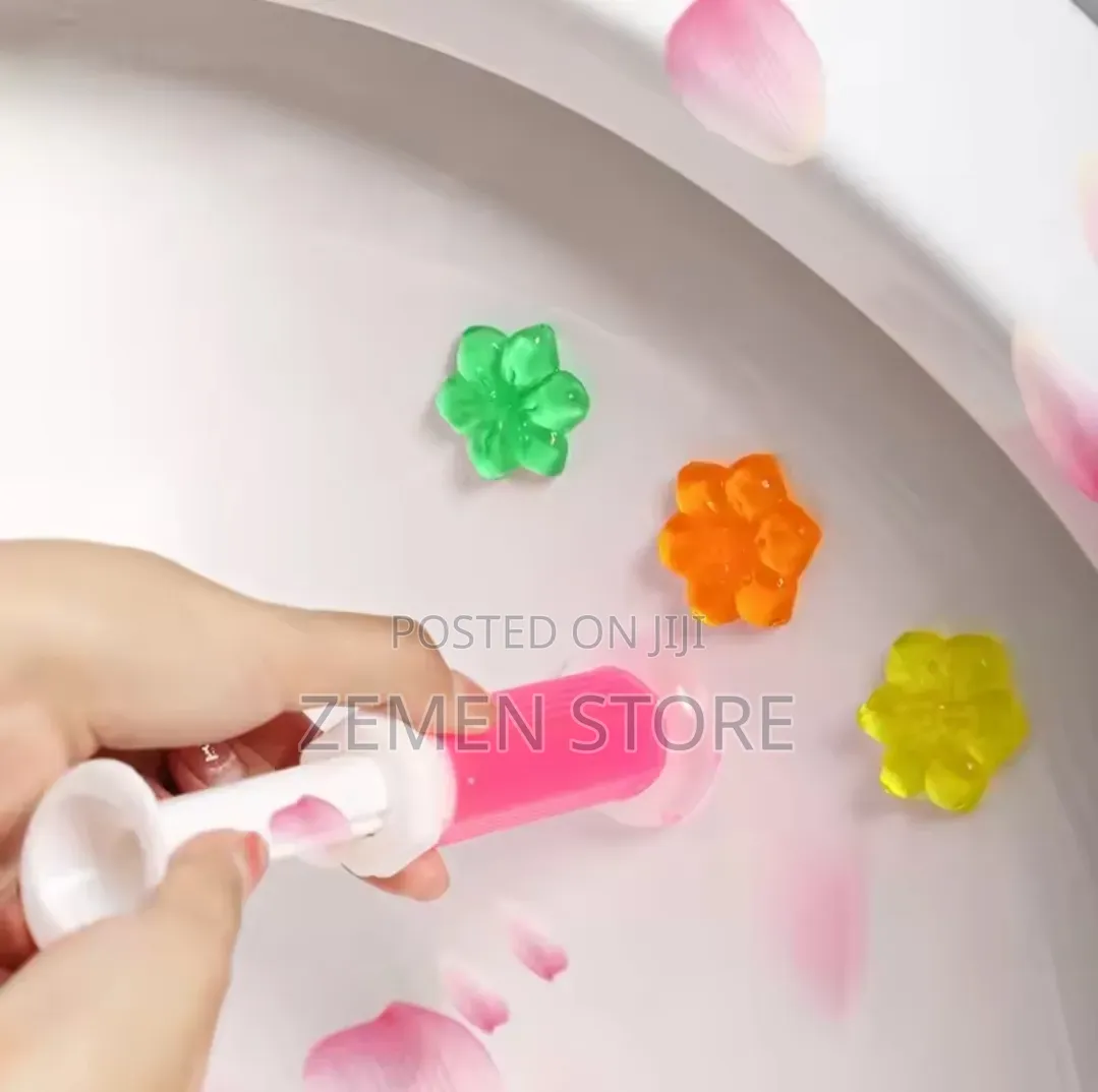 Aromatic Toilet Cleaning Gel Stamp Disks የመጸዳጃ ቤት ማጽጃ ጄል