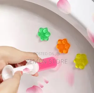 Aromatic Toilet Cleaning Gel Stamp Disks የመጸዳጃ ቤት ማጽጃ ጄል