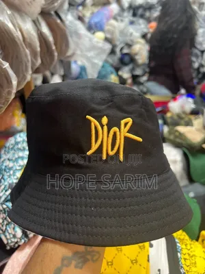 Designer Dior Embroidered Bucket Hat