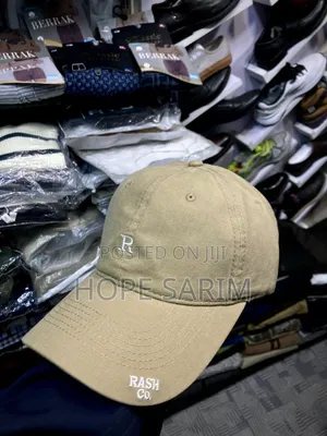 Rash Co. Embroidered Khaki Baseball Cap