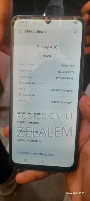 New Samsung Galaxy A06 128 GB