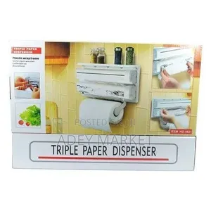 Triple Paper Dispenser.