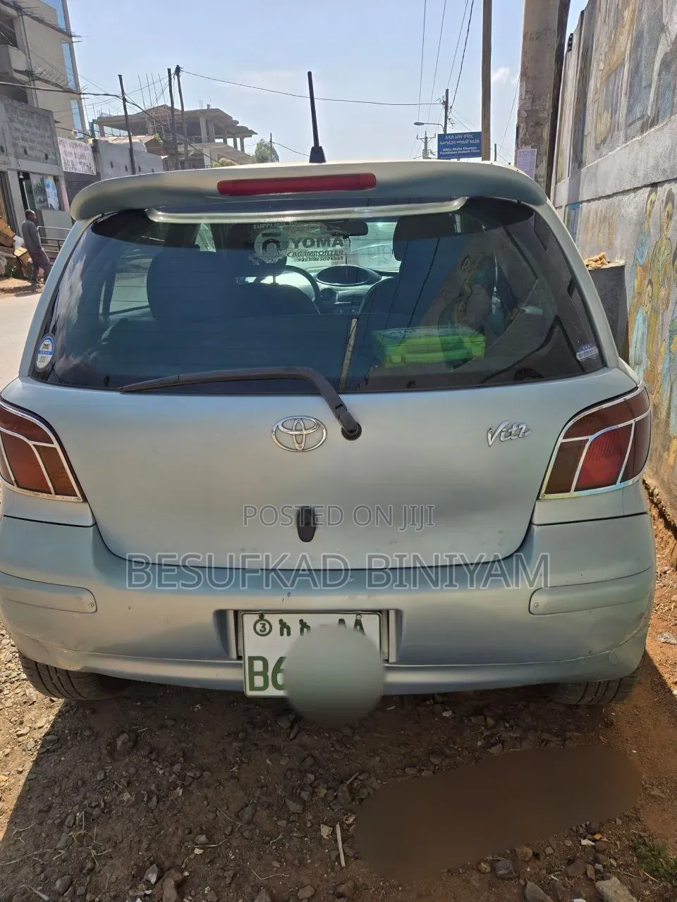 Toyota Vitz 1.0 FWD 5dr 2004 Blue