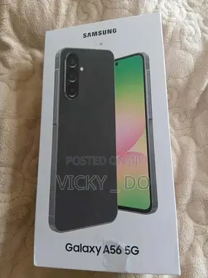 New Samsung Galaxy A56 256 GB Black