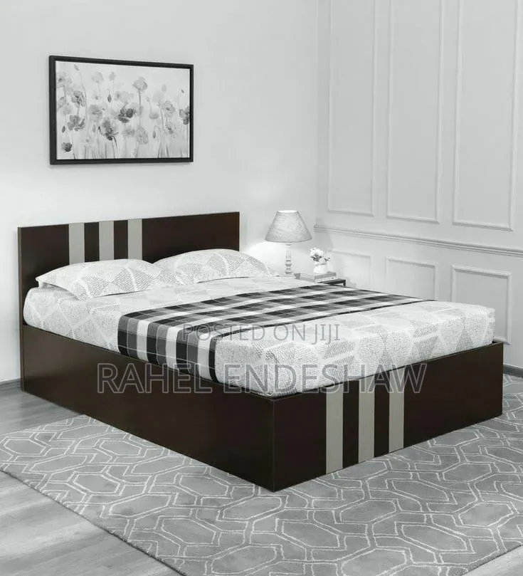 Black Modern Bed