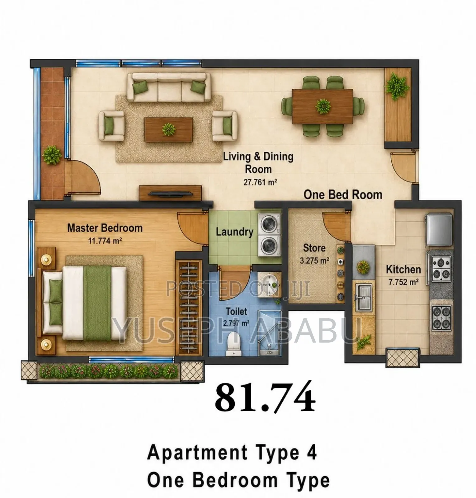 3bdrm Apartment in Summer Real Estate, Kirkos for sale