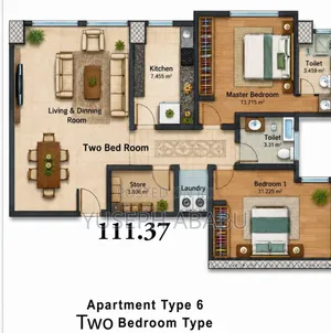 3bdrm Apartment in Summer Real Estate, Kirkos for sale