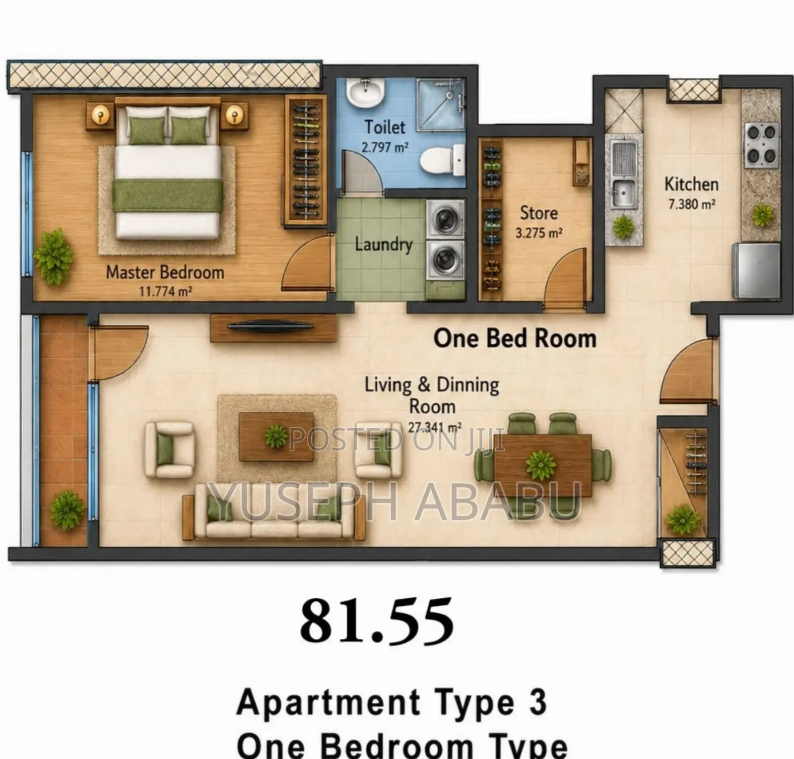 3bdrm Apartment in Summer Real Estate, Kirkos for sale