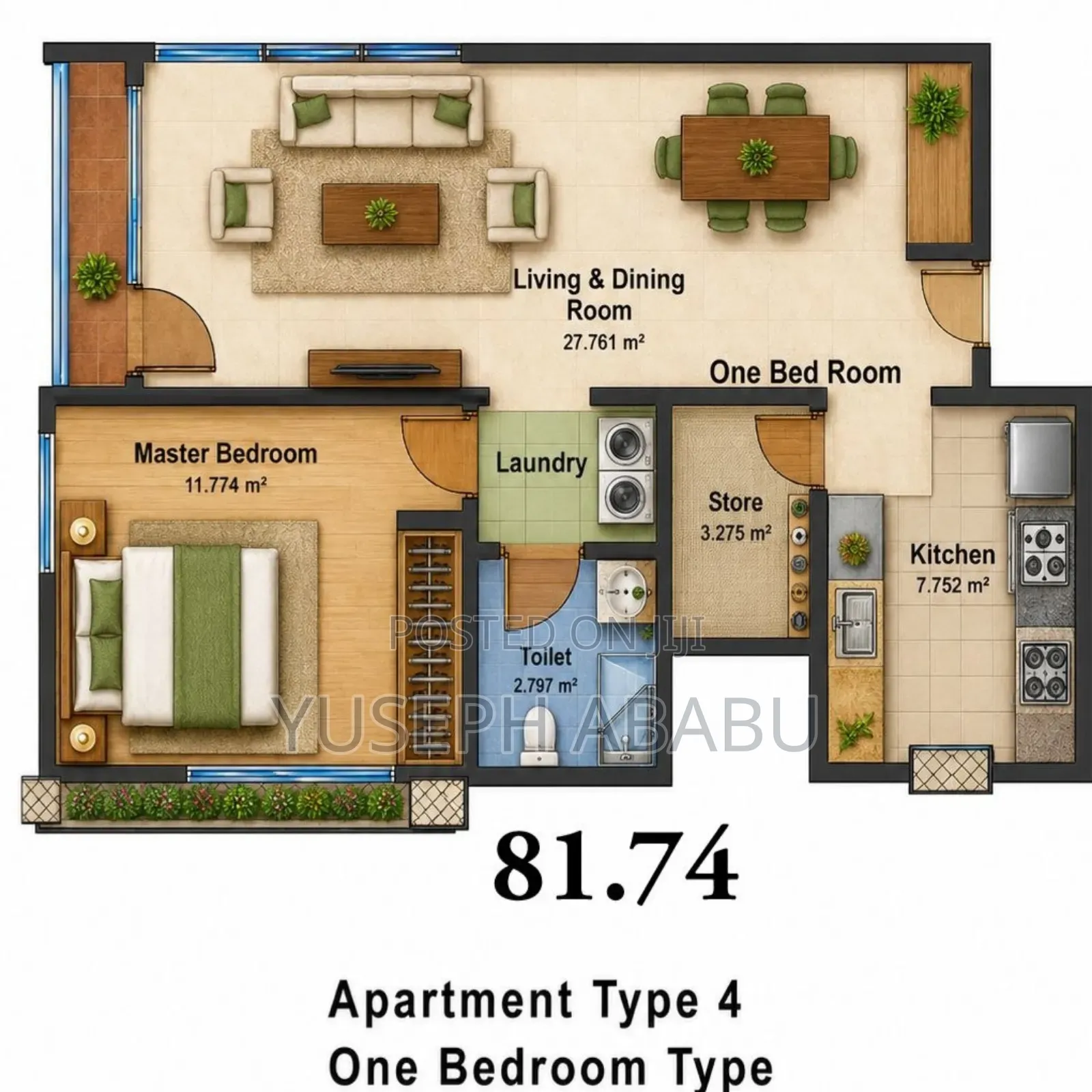3bdrm Apartment in Summer Real Estate, Kirkos for sale