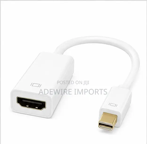 Thunder (Mini Dp) to Hdmi Adapter (Converter) With Vat