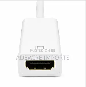 Thunder (Mini Dp) to Hdmi Adapter (Converter) With Vat