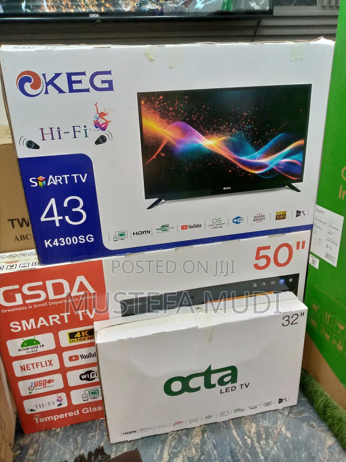 Octa 32" 43" 50"Tv ) Frejj Market