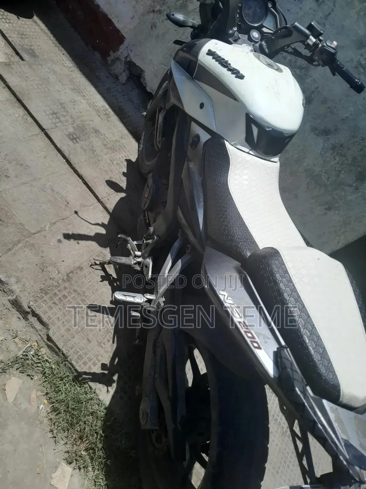 New Bajaj Pulsar NS 200 2017 White