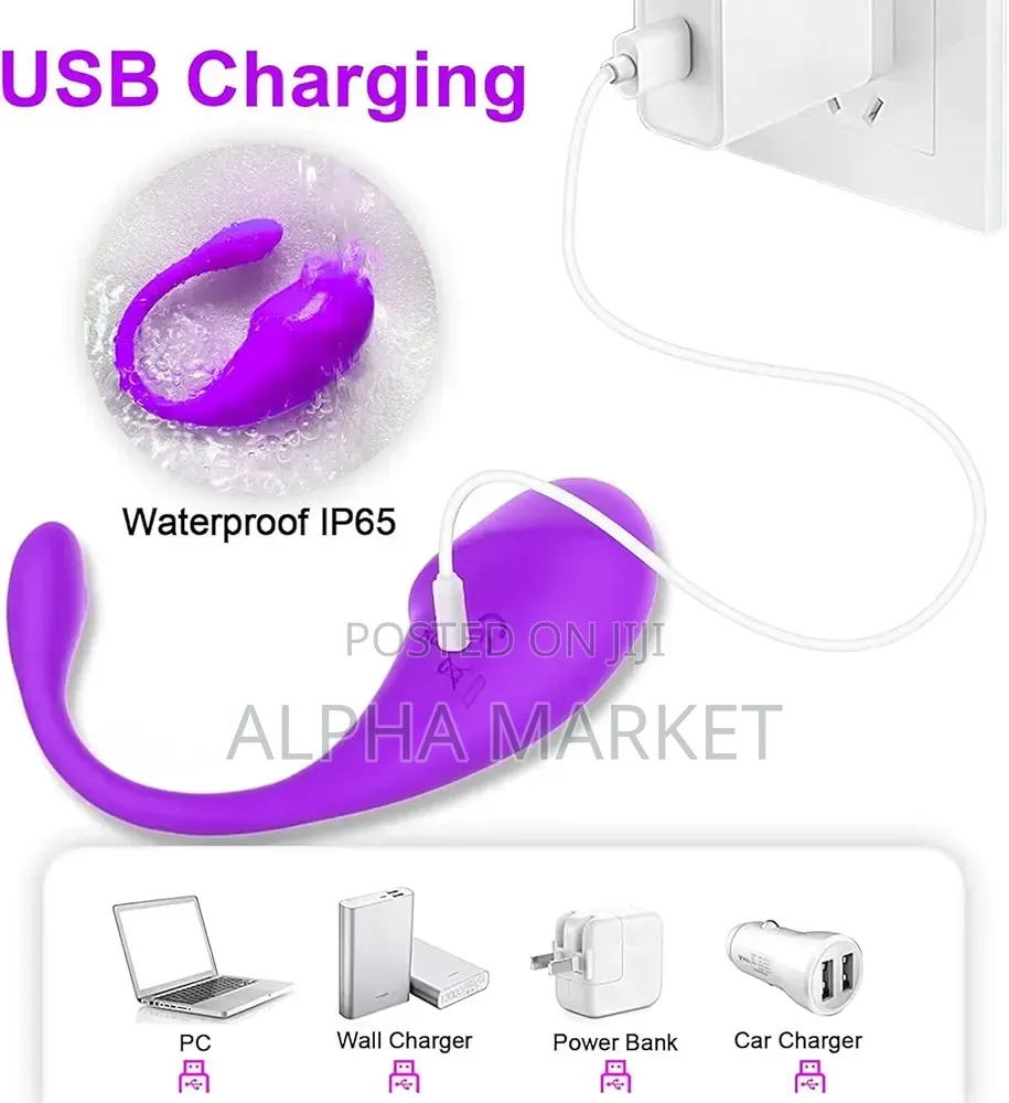 App Controlled Rechargeable Vibrator