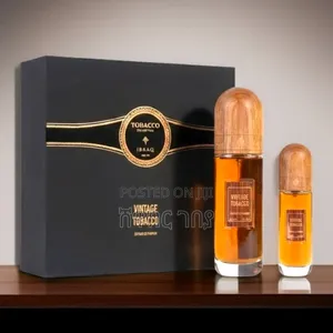 Ibraq Vintage Tobacco Perfume Set - Luxurious Retirement Gift Box