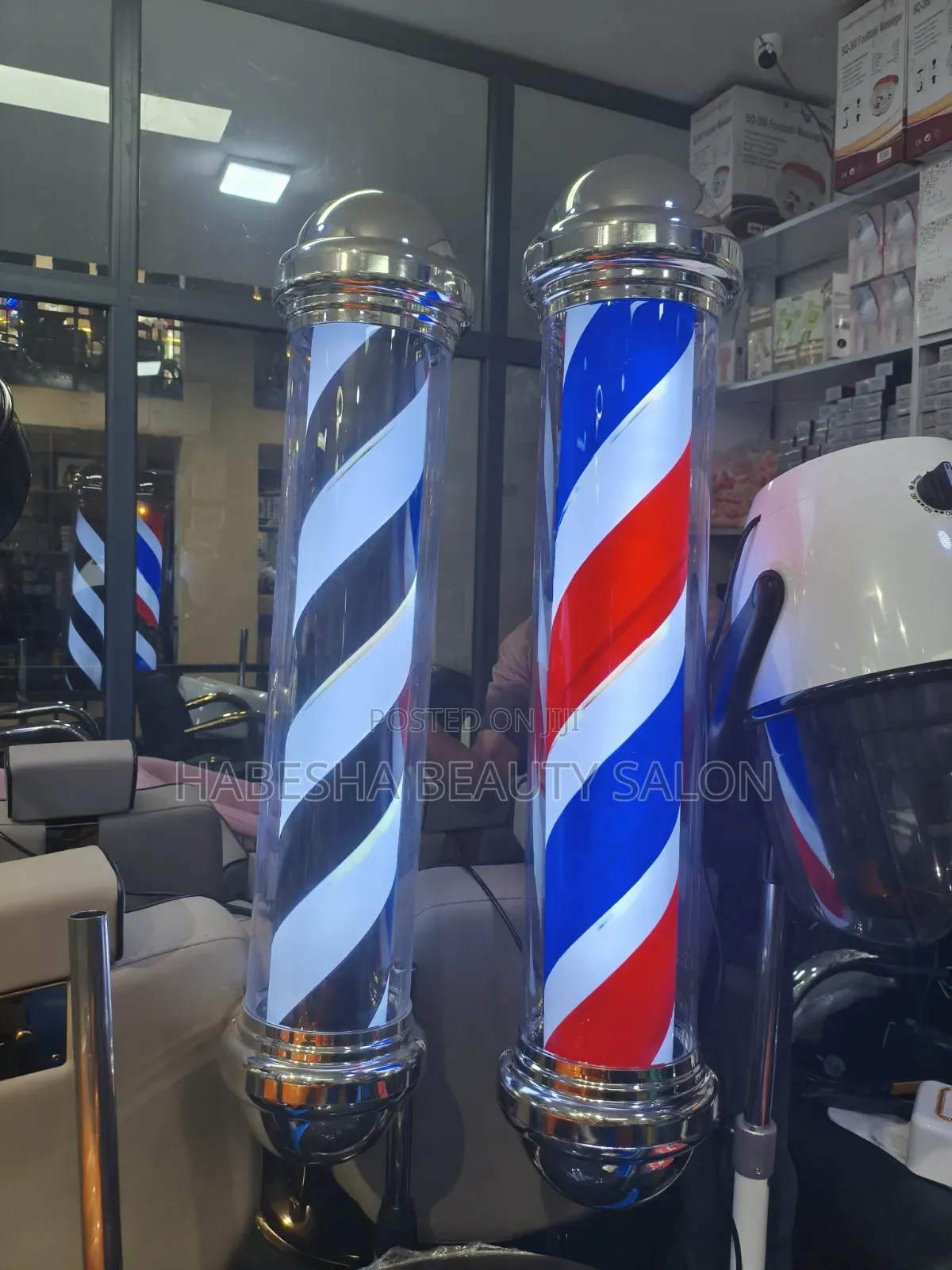 Barber Pole Light