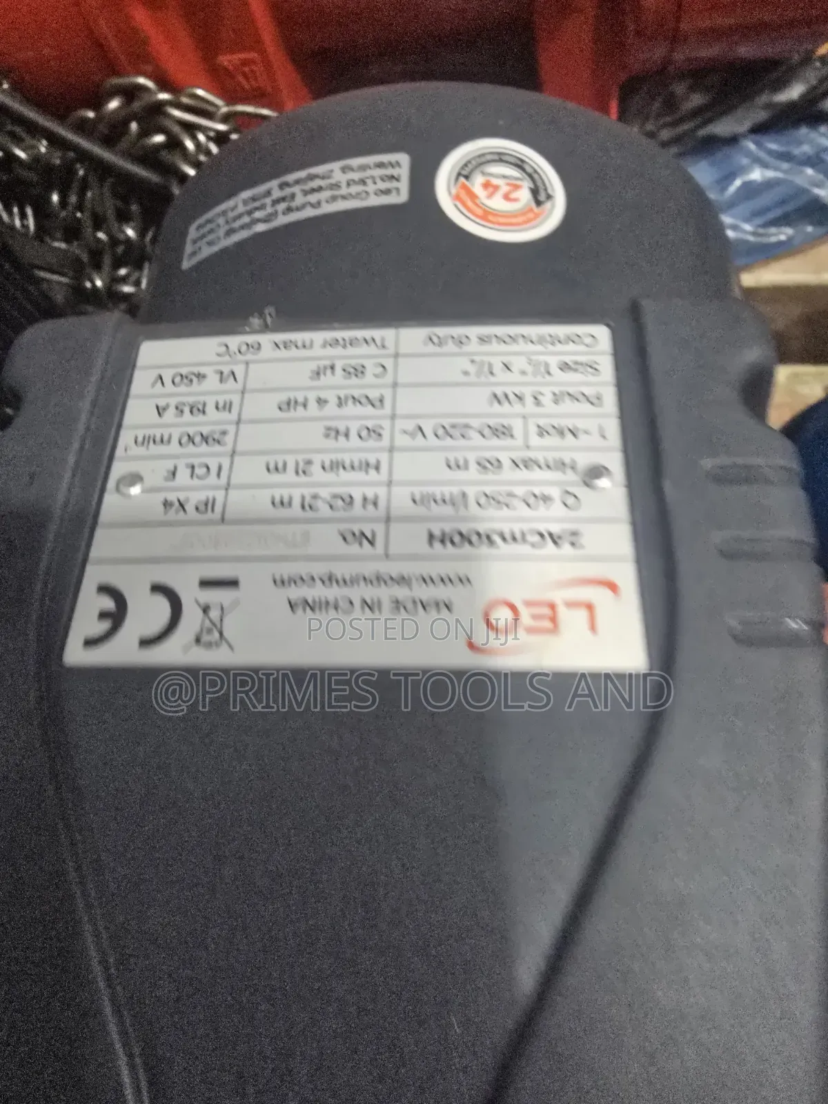 Leo 4hp Surface Water Pump