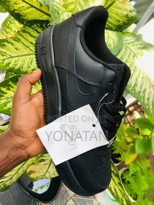 Nike Airforce 1 Low High Master Quality Triple Black Luxury Shoes