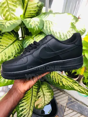 Nike Airforce 1 Low High Master Quality Triple Black Luxury Shoes