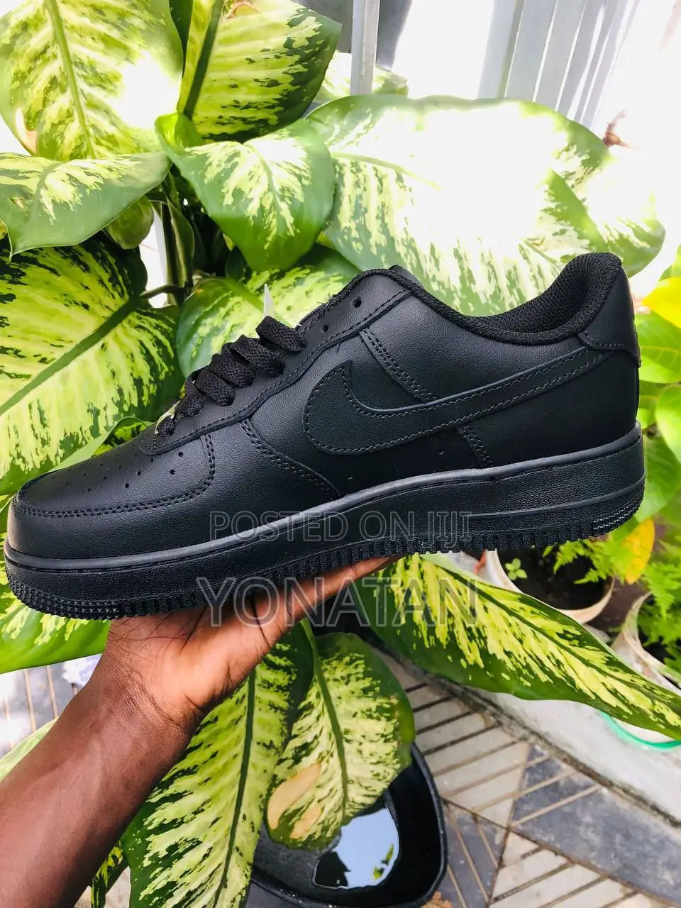 Nike Airforce 1 Low High Master Quality Triple Black Luxury Shoes