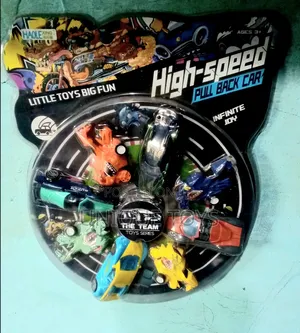 High-Speed Pull Back Car Multi-Pack Set