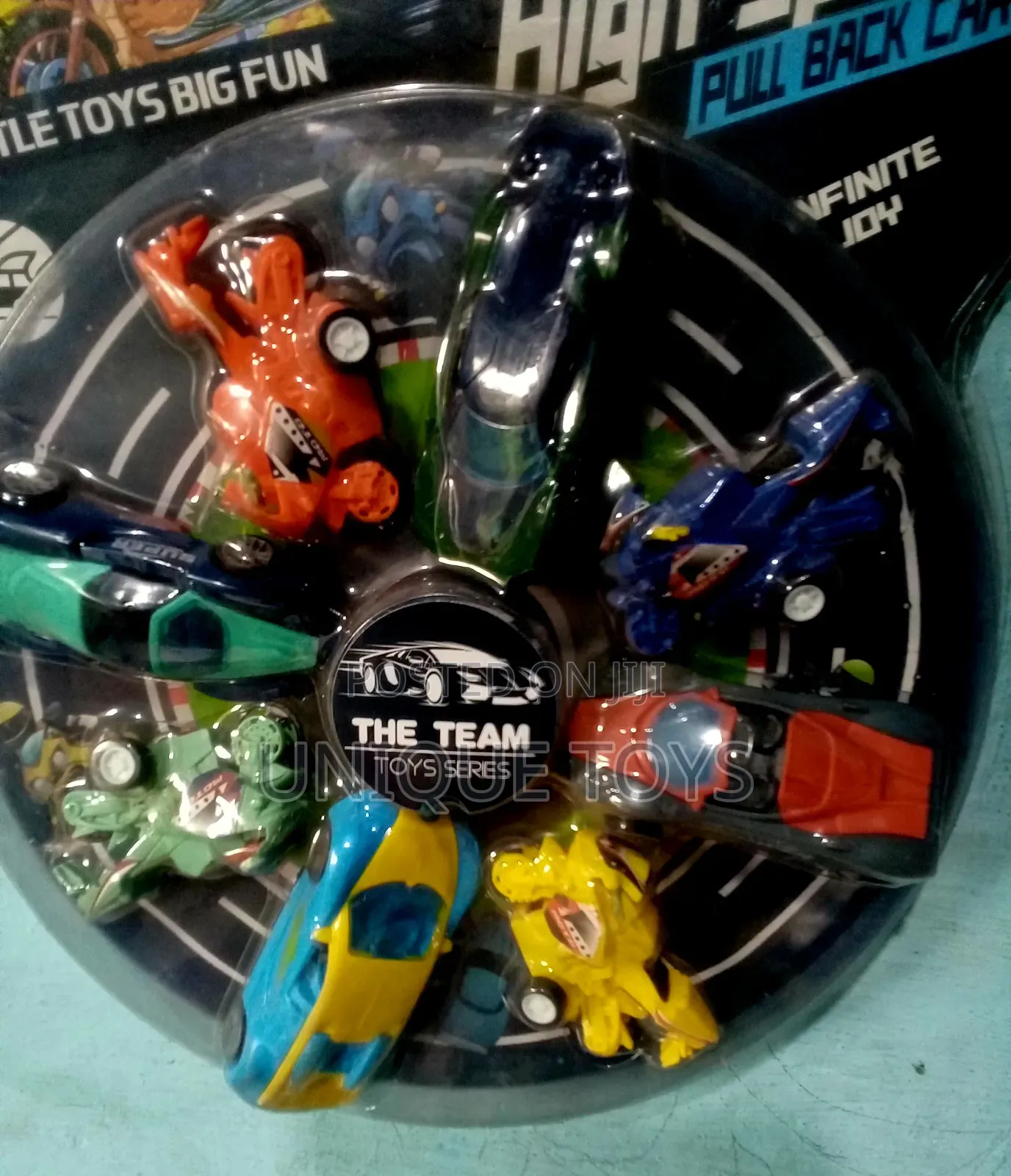 High-Speed Pull Back Car Multi-Pack Set