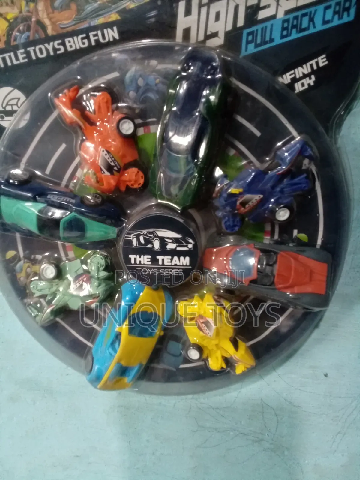 High-Speed Pull Back Car Multi-Pack Set