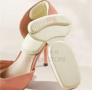 Adhesive 4-in-1 Heel Pads Anti-slip Cushions የጫማ ተረከዝ ማስታገሻ ማስታገሻ ፓድ