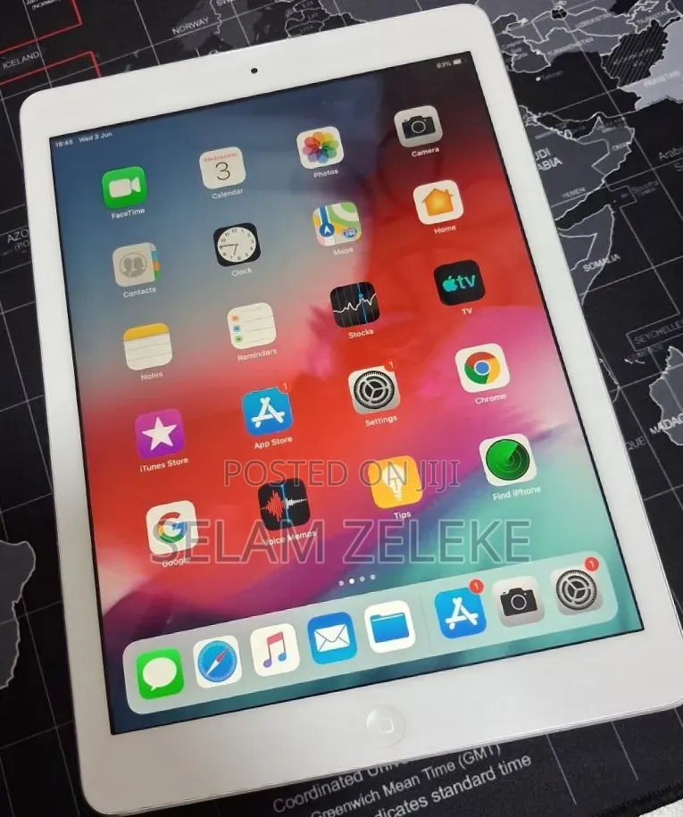 New Apple iPad Air 64 GB Silver
