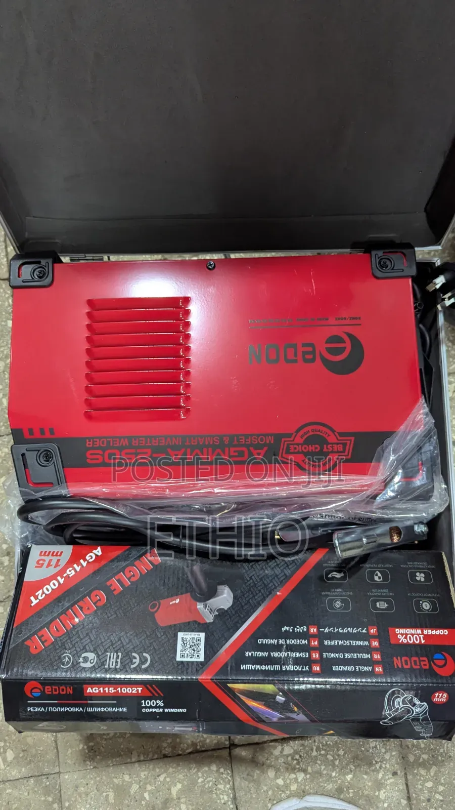 Edon Welding And Grinding Tool Box
