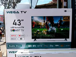 Wega 43 Inch Tv Ultra Hd Smart Led Tv Korea Technology