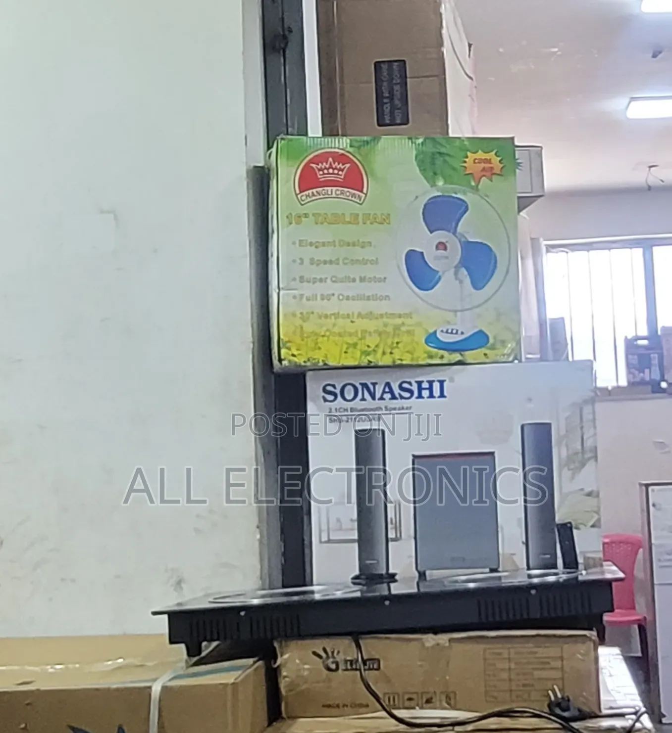 16"Table Fan Cool Air